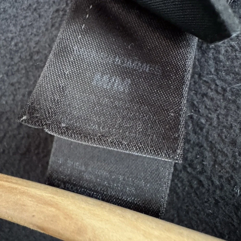 The North Face Glacier Full‎ Zip Fleece Black Jacket Men's Size Medium #567